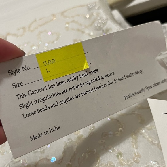 NWT Vintage sequin beaded dress - Picture 3 of 9